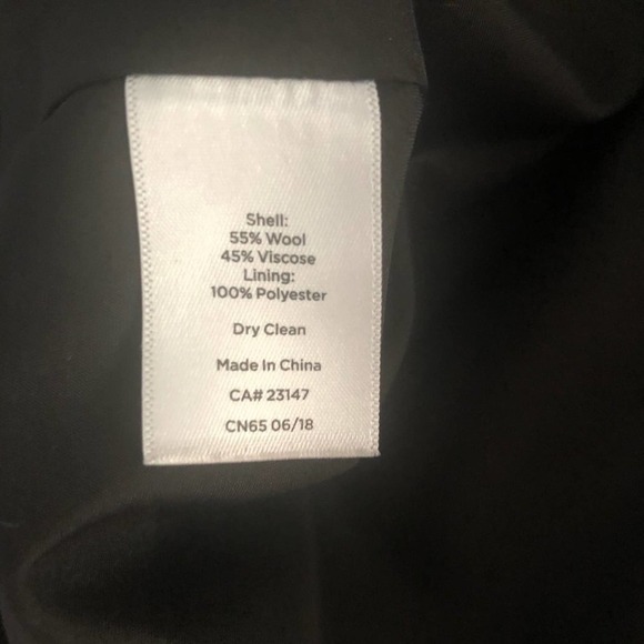 𝅺talbots Wool Plaid Pencil Skirt Size 6 - Picture 6 of 6